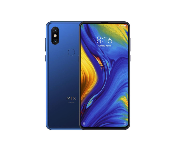 XIAOMI MI MIX 3 6/128GB Niebieski Dual Sim - 482802 - zdjęcie